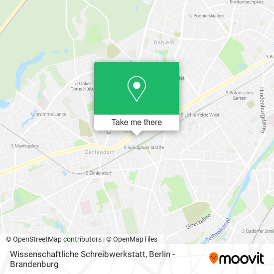 Wissenschaftliche Schreibwerkstatt map