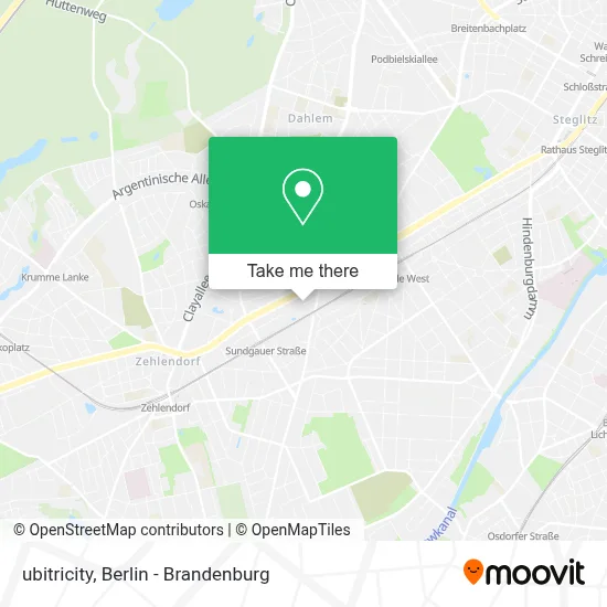 ubitricity map