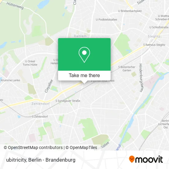 Карта ubitricity