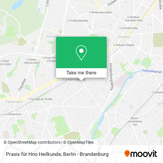 Карта Praxis für Hno Heilkunde