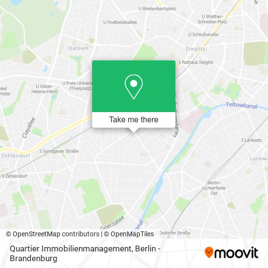 Quartier Immobilienmanagement map