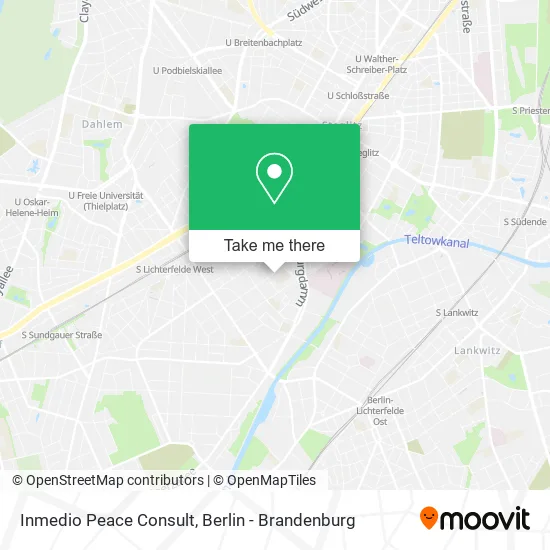 Inmedio Peace Consult map