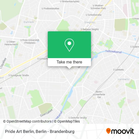 Pride Art Berlin map