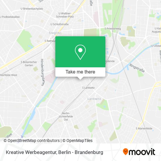 Kreative Werbeagentur map