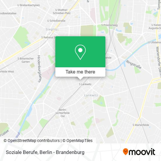 Soziale Berufe map