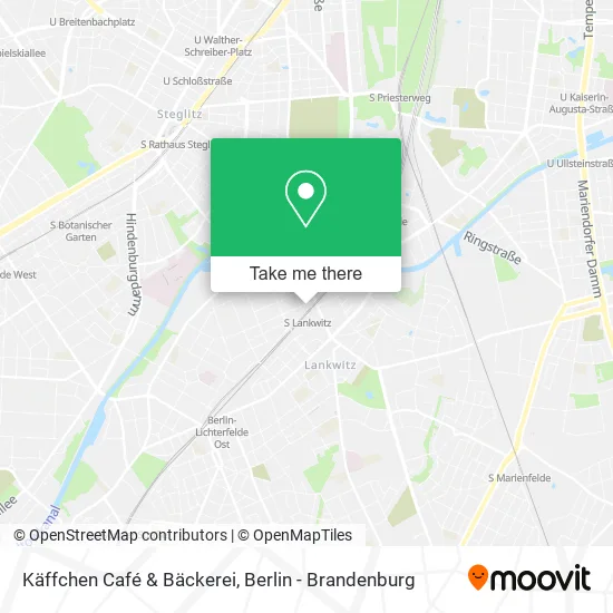 Карта Käffchen Café & Bäckerei
