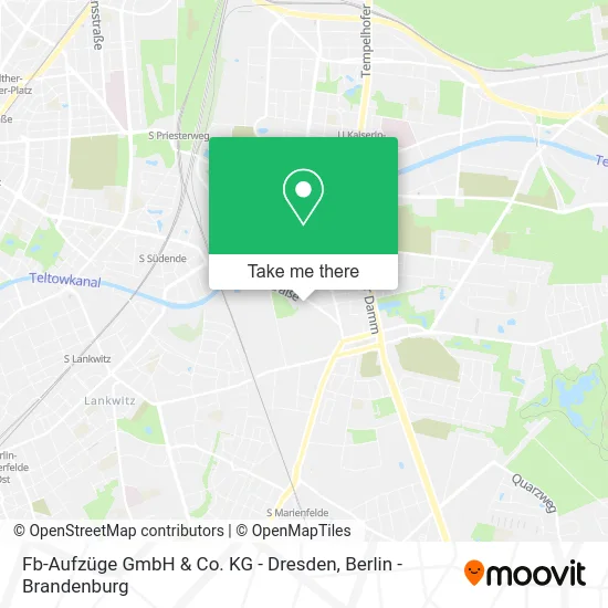 Карта Fb-Aufzüge GmbH & Co. KG - Dresden