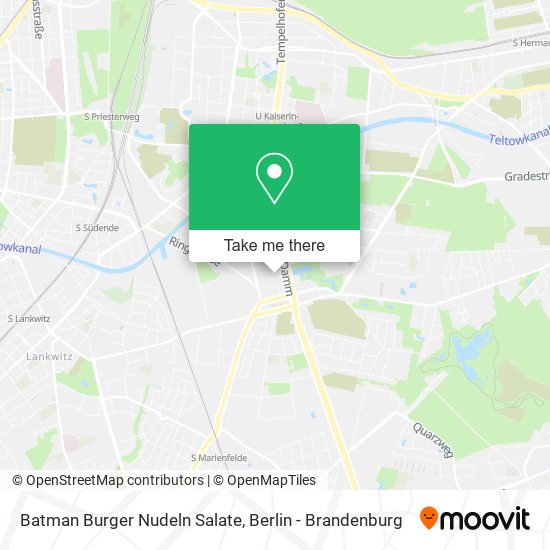 Batman Burger Nudeln Salate map