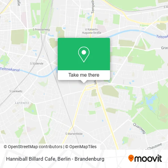 Карта Hanniball Billard Cafe