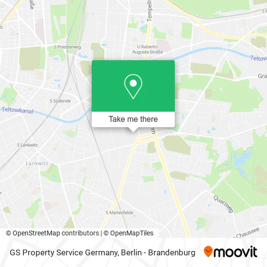 Карта GS Property Service Germany