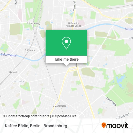 Kaffee Bärlin map