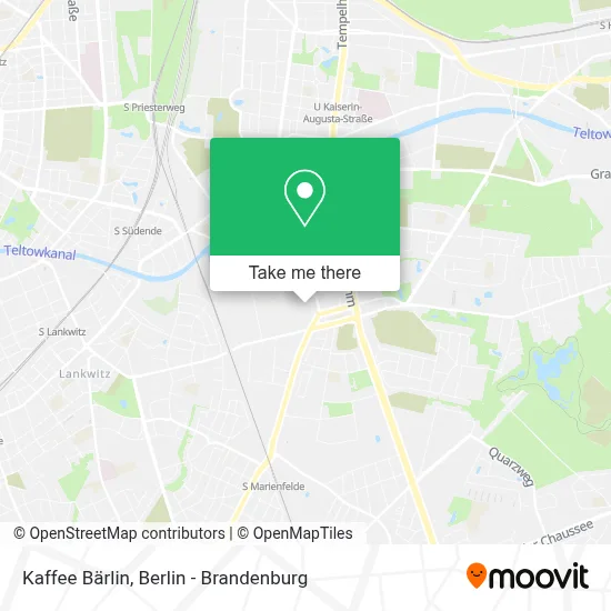 Kaffee Bärlin map