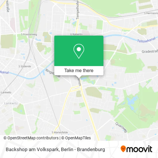 Карта Backshop am Volkspark