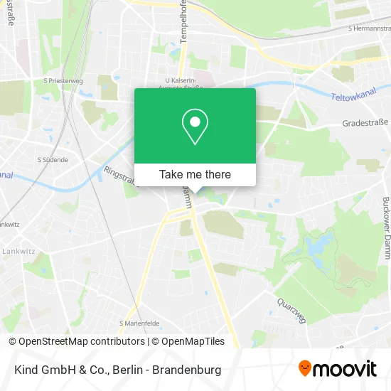 Kind GmbH & Co. map