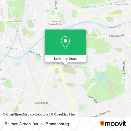 Карта Blumen Simon