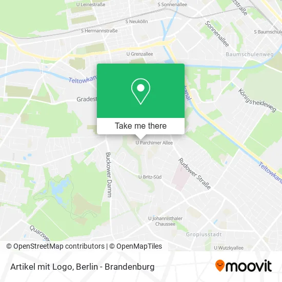 Artikel mit Logo map