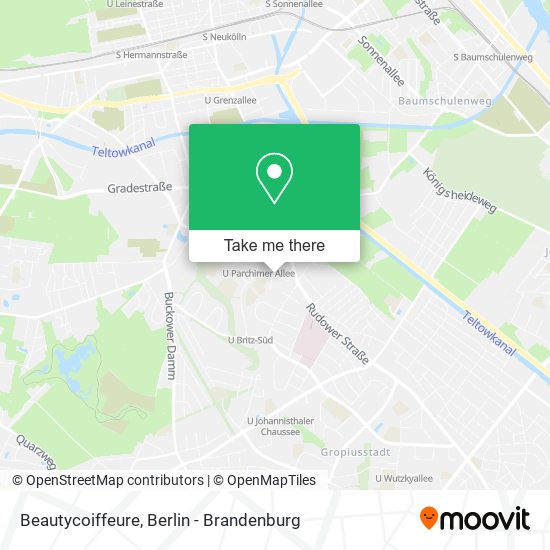 Beautycoiffeure map