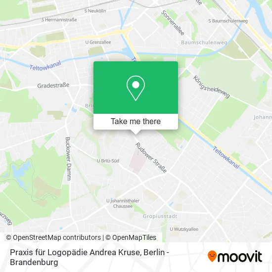 Карта Praxis für Logopädie Andrea Kruse