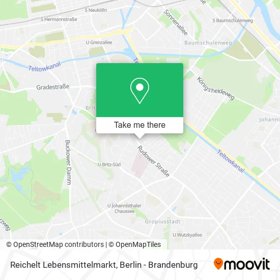 Reichelt Lebensmittelmarkt map