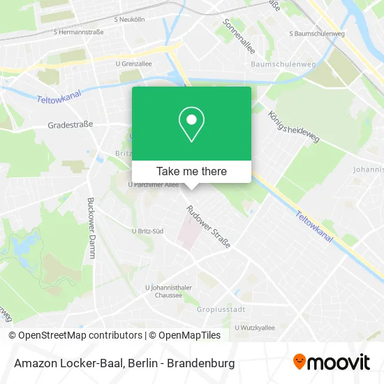 Карта Amazon Locker-Baal