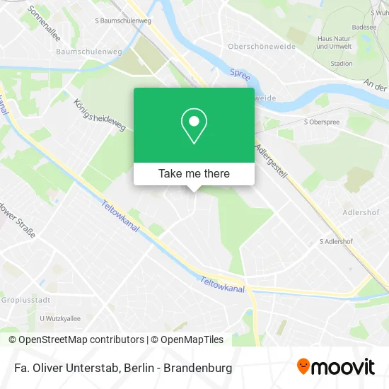 Карта Fa. Oliver Unterstab