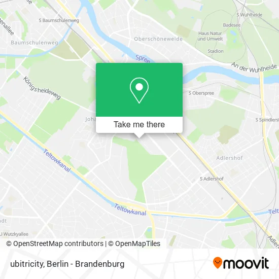 Карта ubitricity