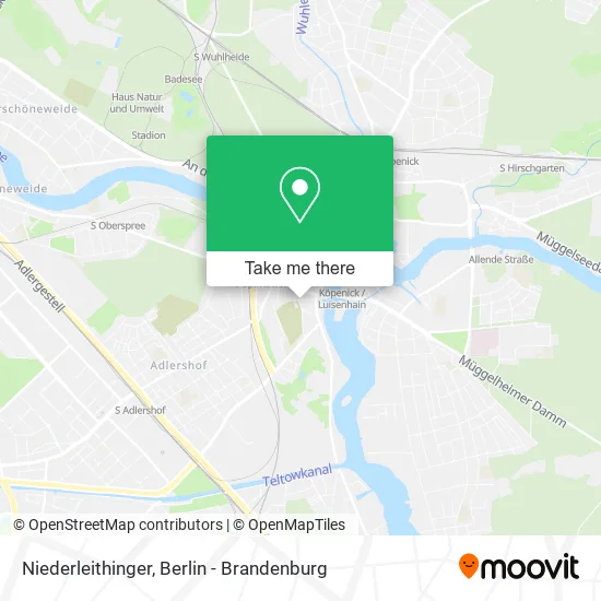 Карта Niederleithinger