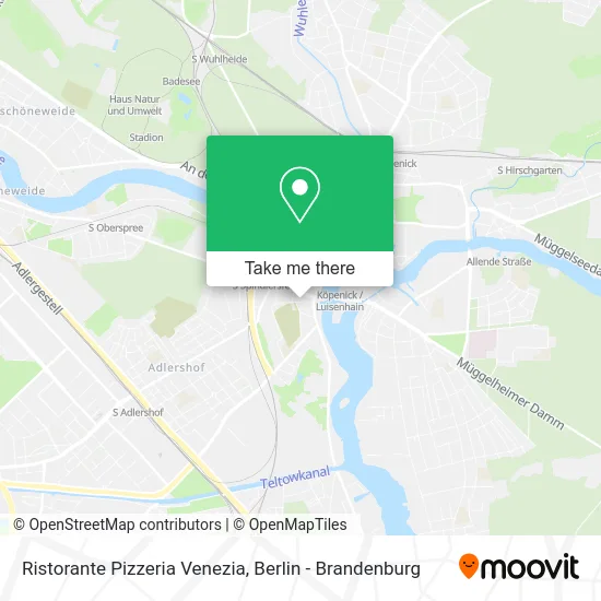 Ristorante Pizzeria Venezia map