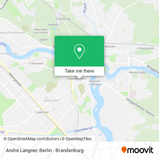 André Langner map