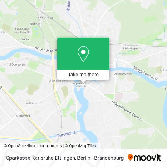 Карта Sparkasse Karlsruhe Ettlingen