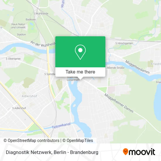 Карта Diagnostik Netzwerk