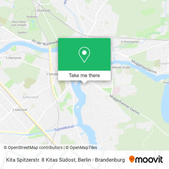 Kita Spitzerstr. 8 Kitas Südost map