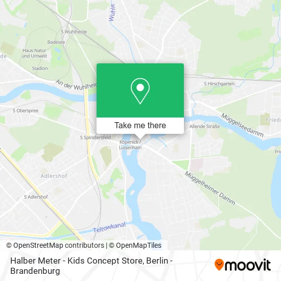 Карта Halber Meter - Kids Concept Store