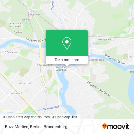 Buzz Medien map