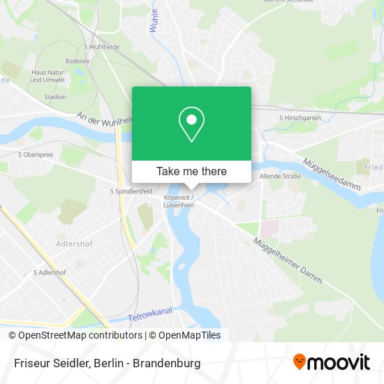 Friseur Seidler map