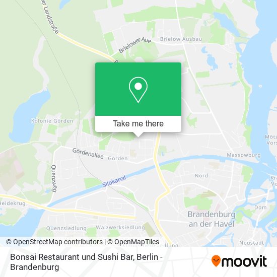 Bonsai Restaurant und Sushi Bar map