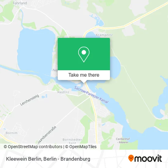 Kleewein Berlin map