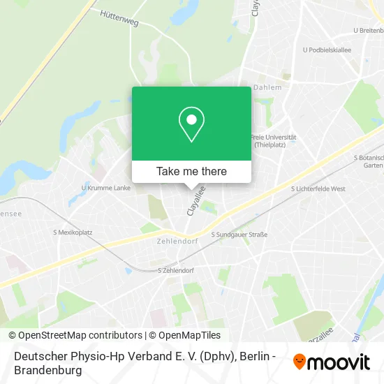 Карта Deutscher Physio-Hp Verband E. V. (Dphv)