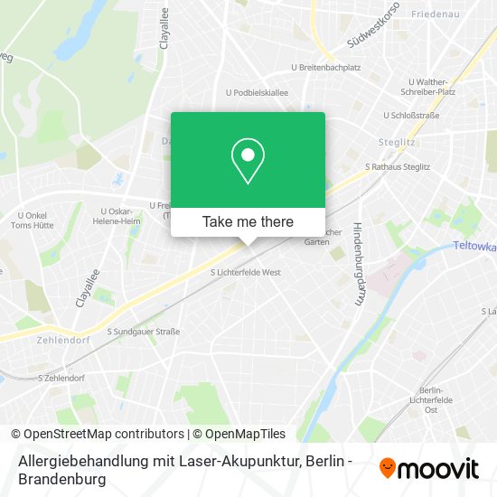 Allergiebehandlung mit Laser-Akupunktur map