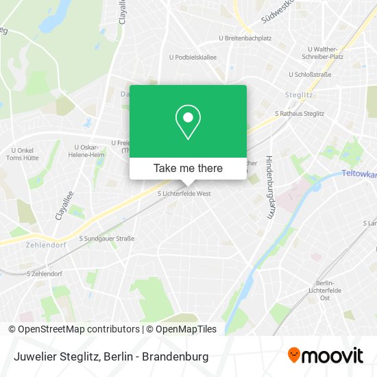 Juwelier Steglitz map