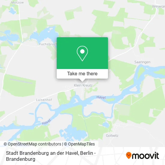 Карта Stadt Brandenburg an der Havel