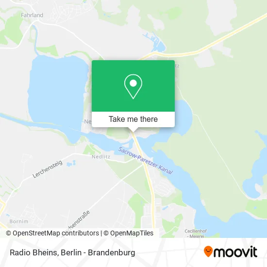 Radio Bheins map