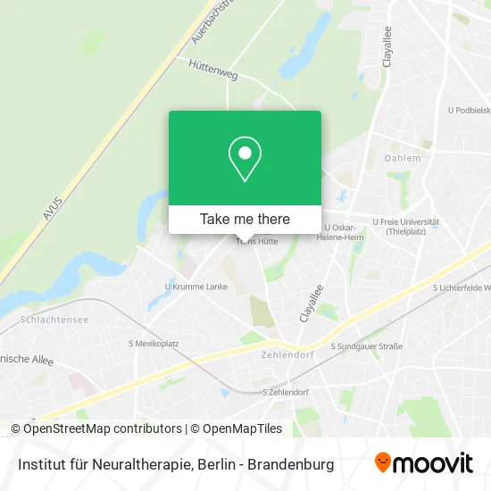 Карта Institut für Neuraltherapie
