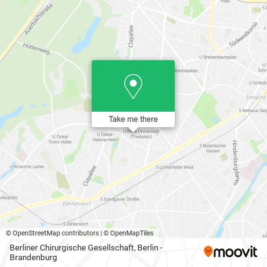 Berliner Chirurgische Gesellschaft map