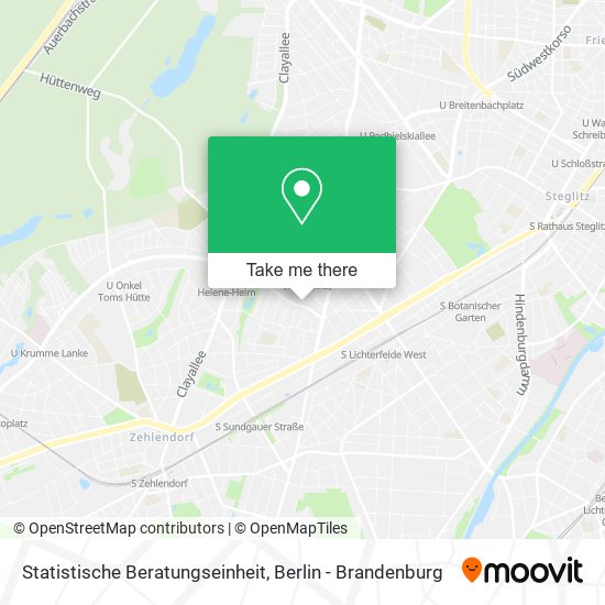 Statistische Beratungseinheit map