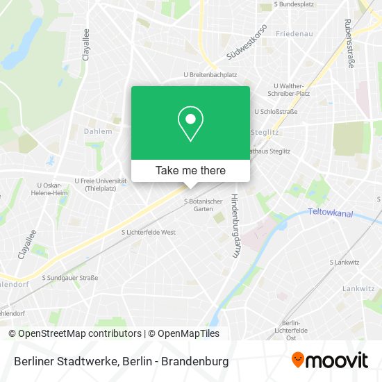 Berliner Stadtwerke map