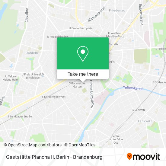 Gaststätte Plancha II map