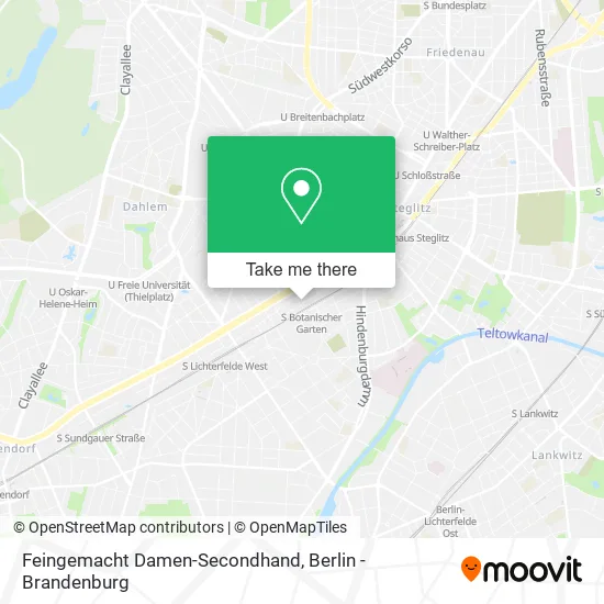 Карта Feingemacht Damen-Secondhand