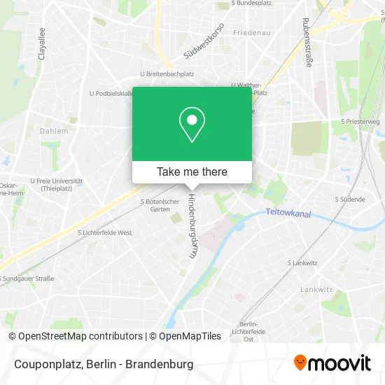 Карта Couponplatz