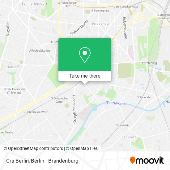 Карта Cra Berlin